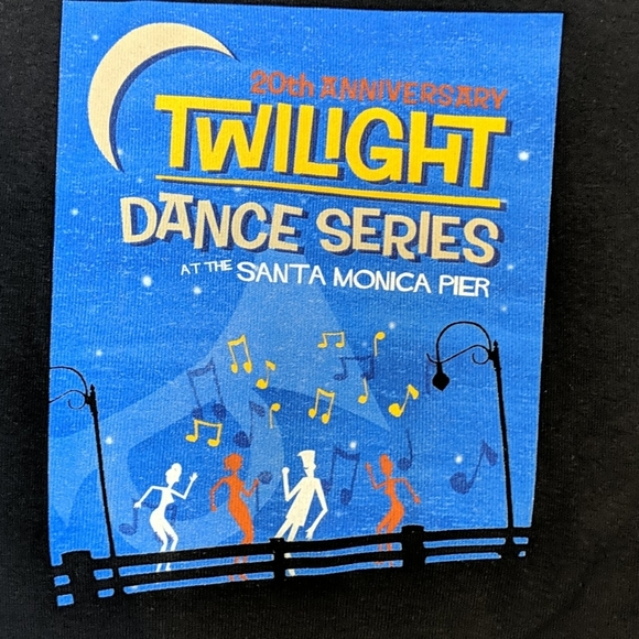 Tank Top Santa Monica Pier T Shirt Black NWOT - Picture 2 of 5